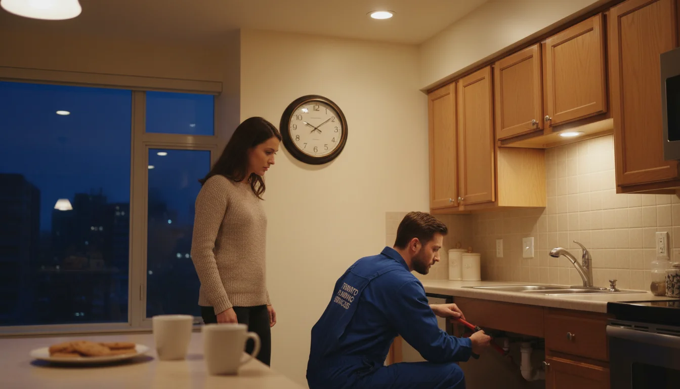 After hours plumber service