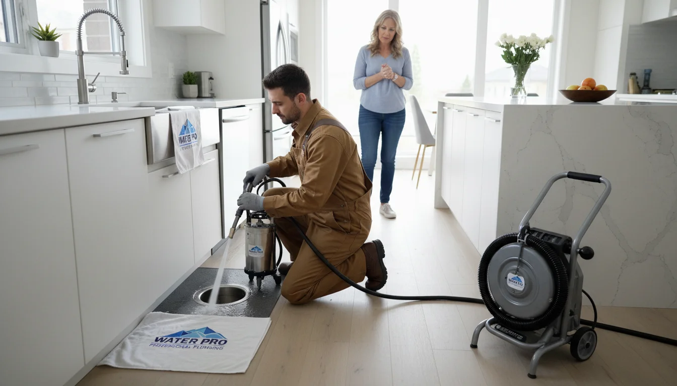 Drain cleaning services