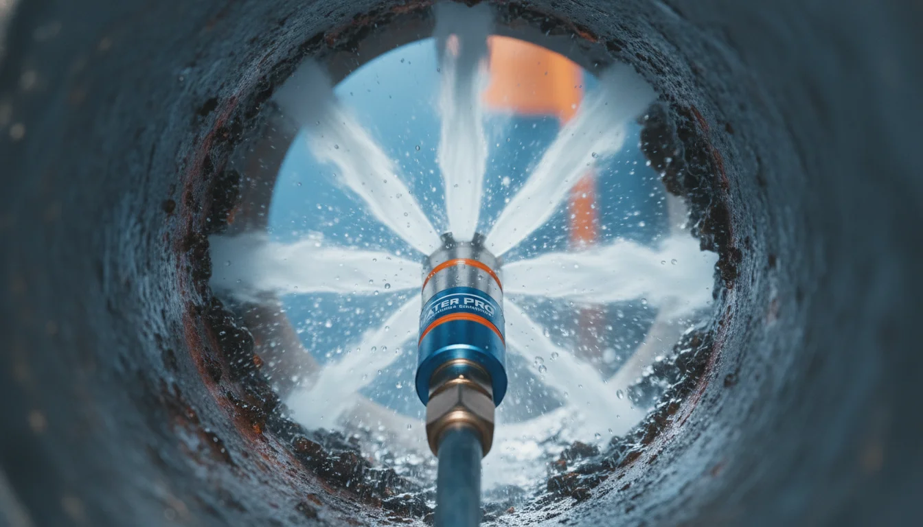 Water Pro hydro jetting service clearing stubborn drain blockage in Toronto home